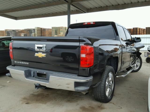 3GCPCPEC8EG479014 - 2014 CHEVROLET SILVERADO BLACK photo 4