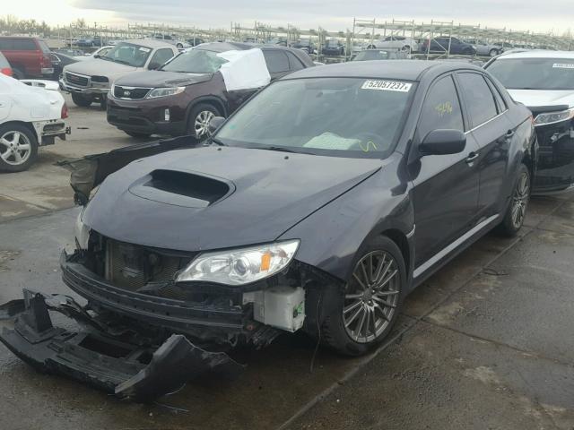 JF1GV7E60EG007461 - 2014 SUBARU IMPREZA WR GRAY photo 2