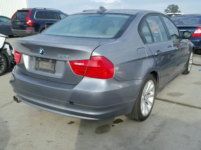 WBAPH5G56ANM35144 - 2010 BMW 328 I SULE GRAY photo 4