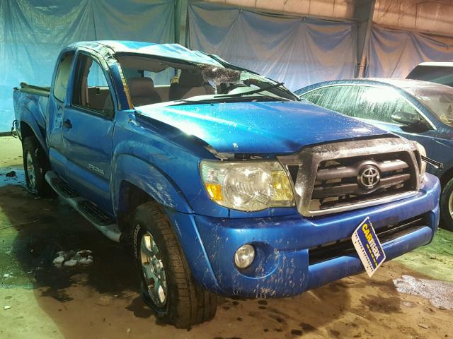 5TEUU42N78Z489174 - 2008 TOYOTA TACOMA ACC BLUE photo 1