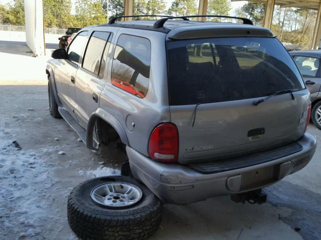 1B4HS28ZXYF236270 - 2000 DODGE DURANGO BEIGE photo 3