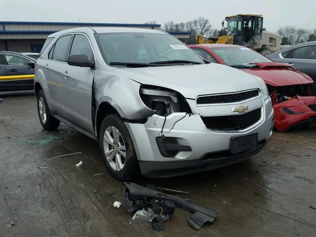 2GNALBEC5B1199992 - 2011 CHEVROLET EQUINOX LS SILVER photo 1