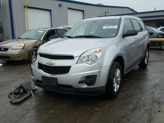 2GNALBEC5B1199992 - 2011 CHEVROLET EQUINOX LS SILVER photo 2