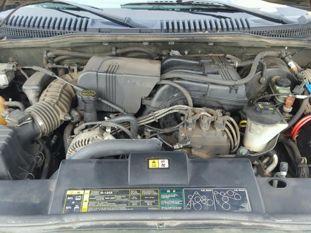 4M2ZU86E42ZJ23774 - 2002 MERCURY MOUNTAINEE GREEN photo 7