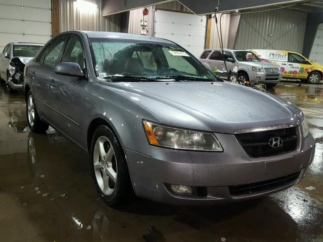 5NPEU46F17H286242 - 2007 HYUNDAI SONATA SE GRAY photo 1