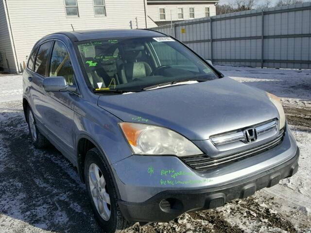 JHLRE48718C057063 - 2008 HONDA CR-V EXL BLUE photo 1