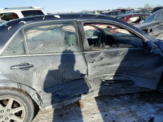 1HGCM66553A026388 - 2003 HONDA ACCORD EX GRAY photo 9