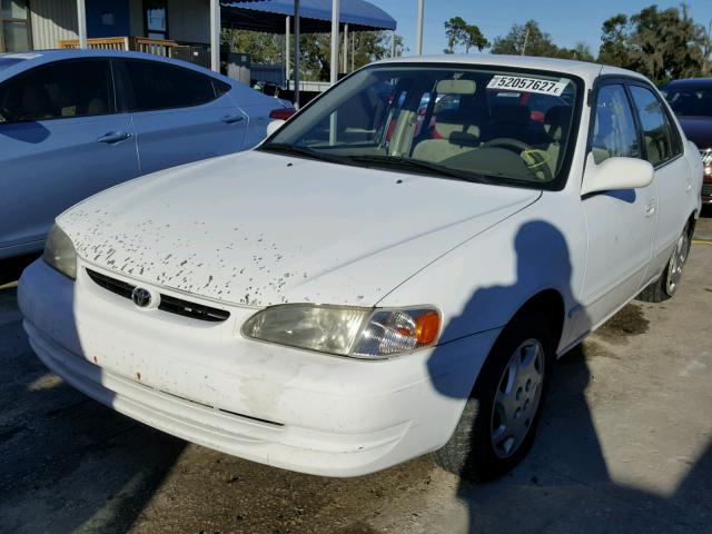 2T1BR18E3XC207812 - 1999 TOYOTA COROLLA VE WHITE photo 2