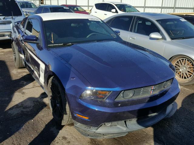 1ZVBP8CU3C5269874 - 2012 FORD MUSTANG BO BLUE photo 1