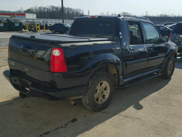 1FMDU67K95UA52447 - 2005 FORD EXPLORER S BLACK photo 4