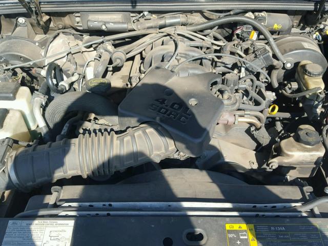 1FMDU67K95UA52447 - 2005 FORD EXPLORER S BLACK photo 7