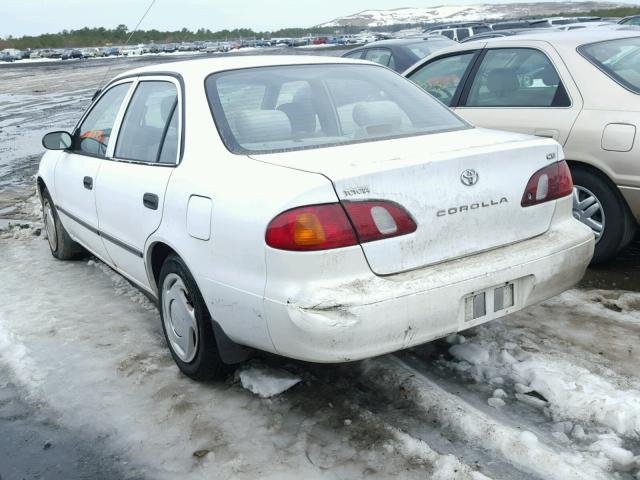 2T1BR12E7YC365998 - 2000 TOYOTA COROLLA VE WHITE photo 3