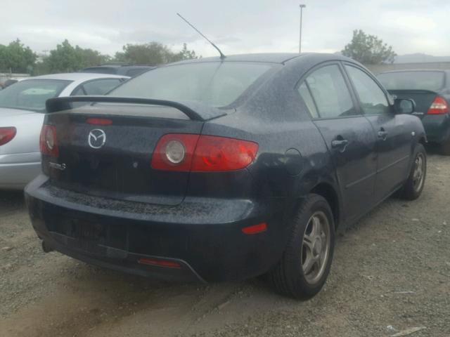 JM1BK12GX61448736 - 2006 MAZDA 3 I BLUE photo 4