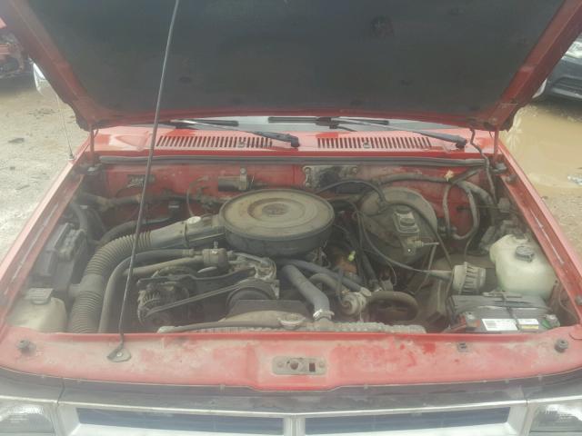 1B7GL26X6LS663653 - 1990 DODGE DAKOTA RED photo 7