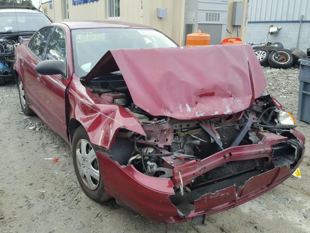 1G2NE52E55M160781 - 2005 PONTIAC GRAND AM S RED photo 1