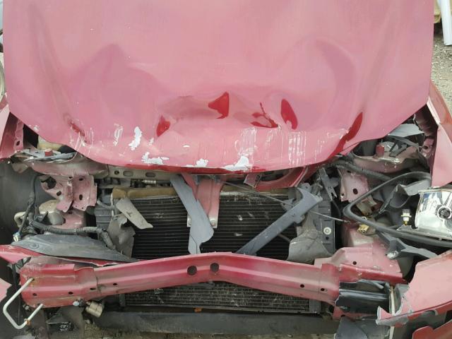 1G2NE52E55M160781 - 2005 PONTIAC GRAND AM S RED photo 7