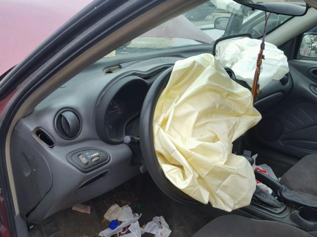 1G2NE52E55M160781 - 2005 PONTIAC GRAND AM S RED photo 8