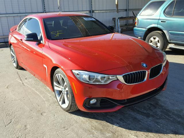 WBA3V5C5XF5A79028 - 2015 BMW 428 I RED photo 1