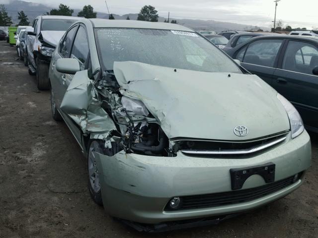 JTDKB20U597856464 - 2009 TOYOTA PRIUS GREEN photo 1