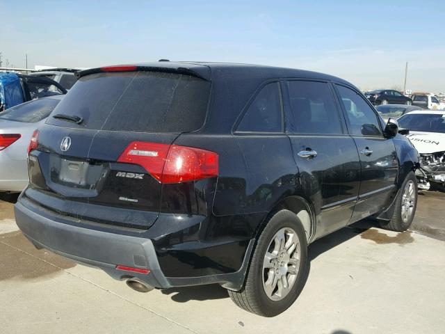 2HNYD28449H513667 - 2009 ACURA MDX TECHNO BLACK photo 4