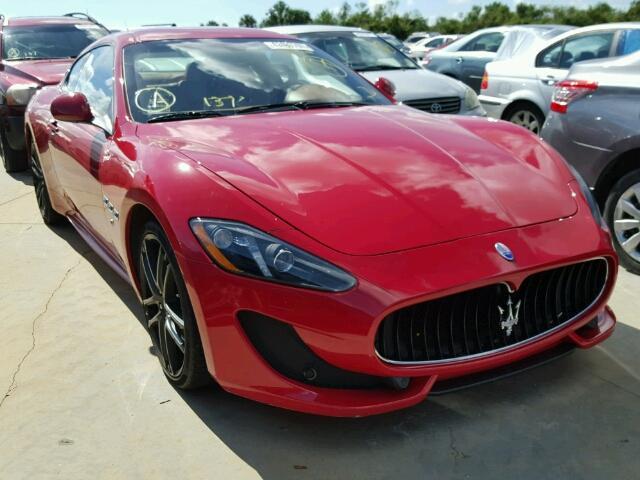 ZAM45VLA5H0188204 - 2017 MASERATI GRANTURISM RED photo 1