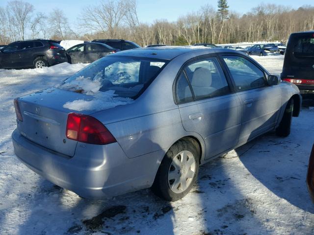 2HGES26711H594130 - 2001 HONDA CIVIC EX SILVER photo 4