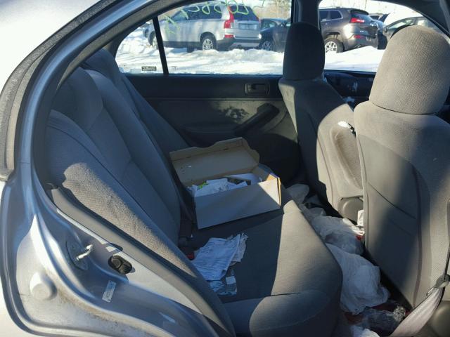 2HGES26711H594130 - 2001 HONDA CIVIC EX ვერცხლისფერი ფოტო 6