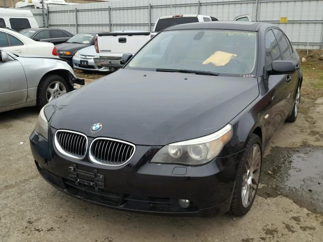 WBANF73567CU23420 - 2007 BMW 530 XI BLACK photo 2