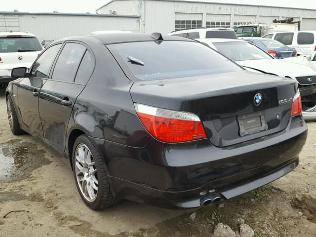 WBANF73567CU23420 - 2007 BMW 530 XI BLACK photo 3