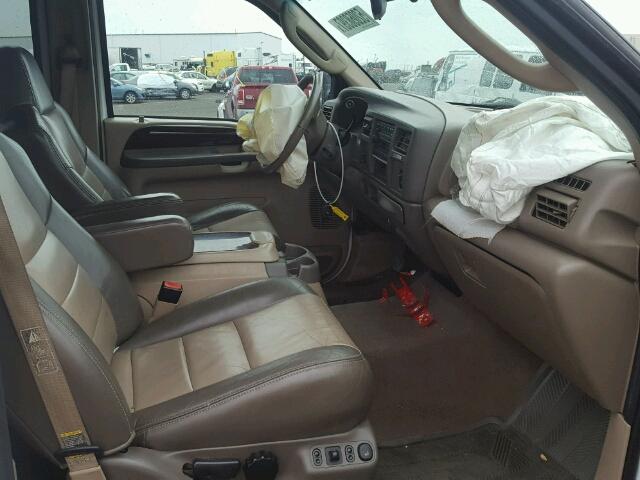 1FMSU45F53EA80917 - 2003 FORD EXCURSION WHITE photo 5