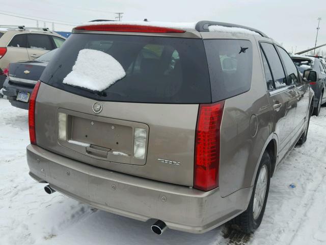 1GYEE637140148161 - 2004 CADILLAC SRX GOLD photo 4