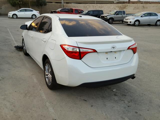 5YFBPRHE6FP334802 - 2015 TOYOTA COROLLA EC 白色 照片 3