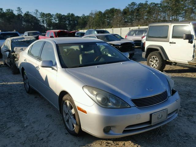 JTHBA30G055073334 - 2005 LEXUS ES 330 SILVER photo 1