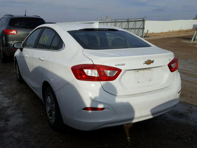 1G1BE5SM1G7295191 - 2016 CHEVROLET CRUZE LT WHITE photo 3