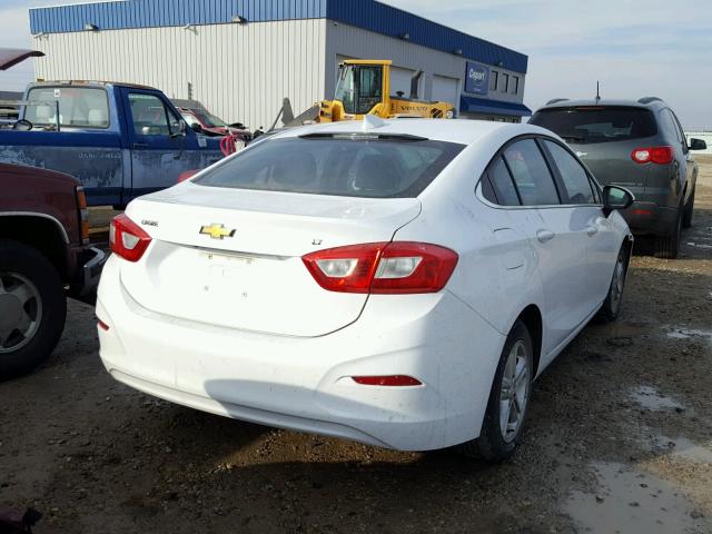 1G1BE5SM1G7295191 - 2016 CHEVROLET CRUZE LT WHITE photo 4