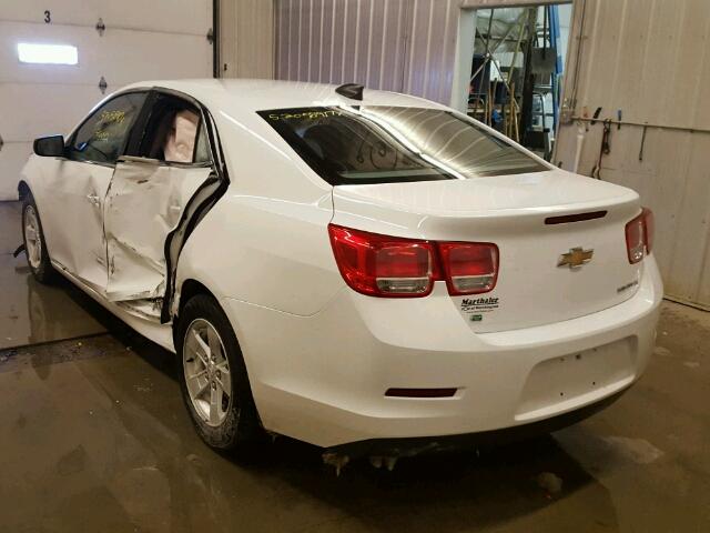 1G11A5SA1GU141935 - 2016 CHEVROLET MALIBU LIM WHITE photo 3