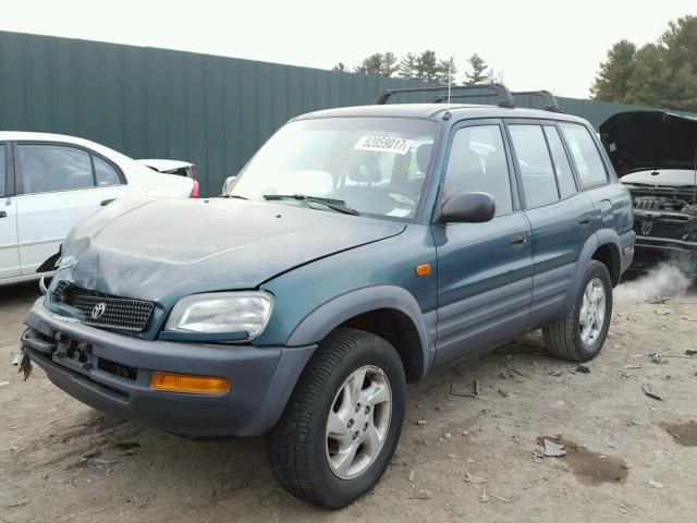 JT3HP10V0V0139511 - 1997 TOYOTA RAV4 GREEN photo 2