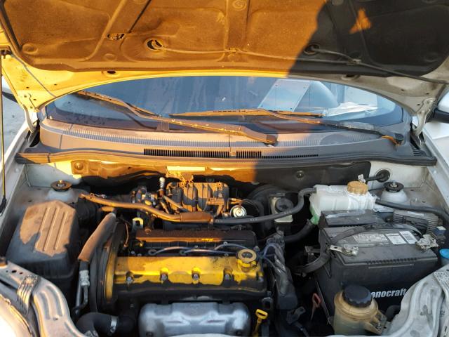 KL1TD56697B062447 - 2007 CHEVROLET AVEO BASE Күміс фото 7