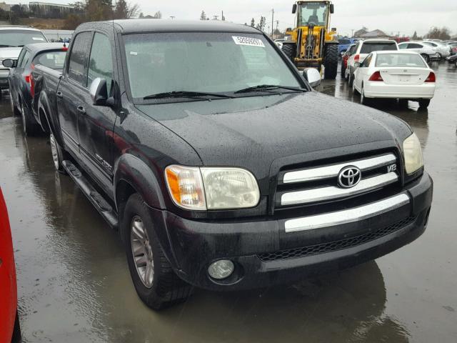 5TBET34136S506373 - 2006 TOYOTA TUNDRA DOU BLACK photo 1