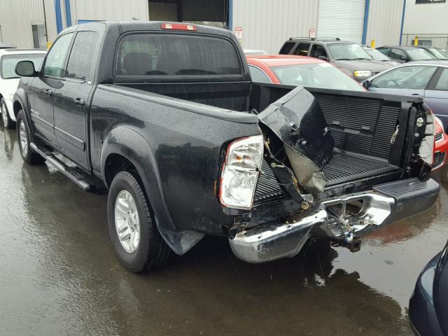 5TBET34136S506373 - 2006 TOYOTA TUNDRA DOU BLACK photo 3