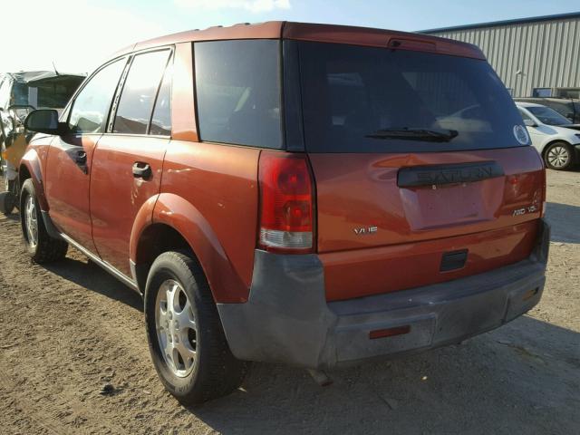 5GZCZ63B73S892175 - 2003 SATURN VUE ORANGE photo 3