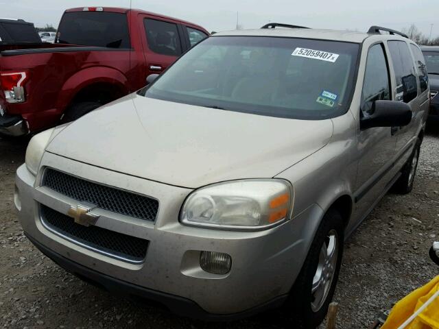 1GNDV23197D210948 - 2007 CHEVROLET UPLANDER L GOLD photo 2