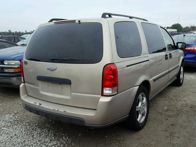 1GNDV23197D210948 - 2007 CHEVROLET UPLANDER L GOLD photo 4