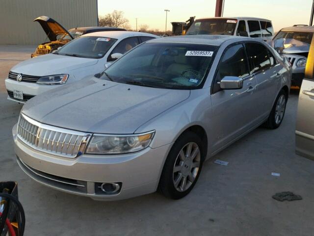 3LNHM26T38R613404 - 2008 LINCOLN MKZ GRAY photo 2