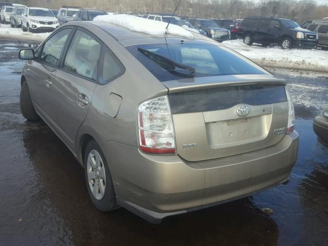 JTDKB20U783307936 - 2008 TOYOTA PRIUS BEIGE photo 3