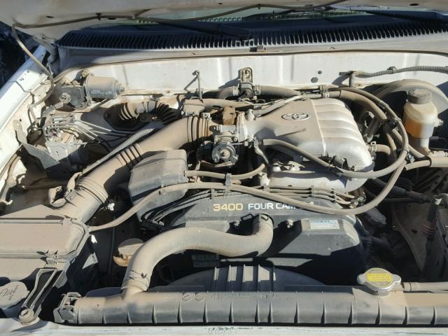 5TEGN92N34Z361516 - 2004 TOYOTA TACOMA DOU WHITE photo 7