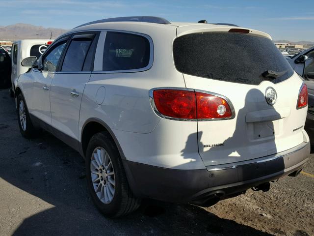 5GAKRCED0CJ244629 - 2012 BUICK ENCLAVE WHITE photo 3