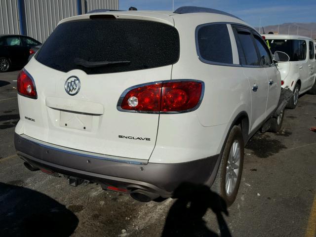 5GAKRCED0CJ244629 - 2012 BUICK ENCLAVE WHITE photo 4