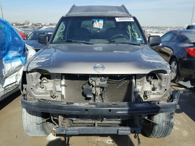 5N1ED28TX4C640706 - 2004 NISSAN XTERRA XE GRAY photo 9