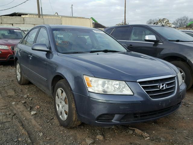 5NPET46C89H415217 - 2009 HYUNDAI SONATA GLS GRAY photo 1